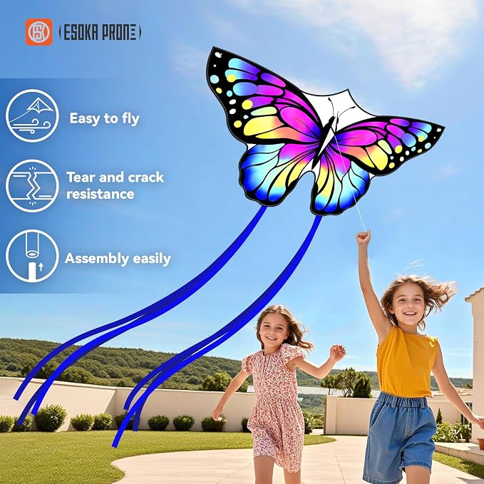 Kites for Kids & Adults, Large Kite for Beginners, Kites for Kids Ages 4-8 - Image 4