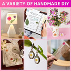 96Pcs Dried Pressed Flowers for Resin, Bulk Natural Dried Flowers, for - Image 4