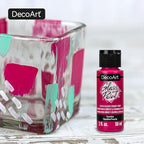 DecoArt Acrylic Glass Paint Set – Primary Colors, 9 Bottles – Opaque Art and - Image 6