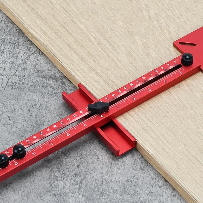4 in 1 Router Milling Groove Bracket, Aluminum Alloy Router Circle Cutting Jig - Image 7