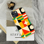 ZHEGAILIAN Case for iPhone 14 Plus, Geometric Colors Durable Shockproof - Image 6