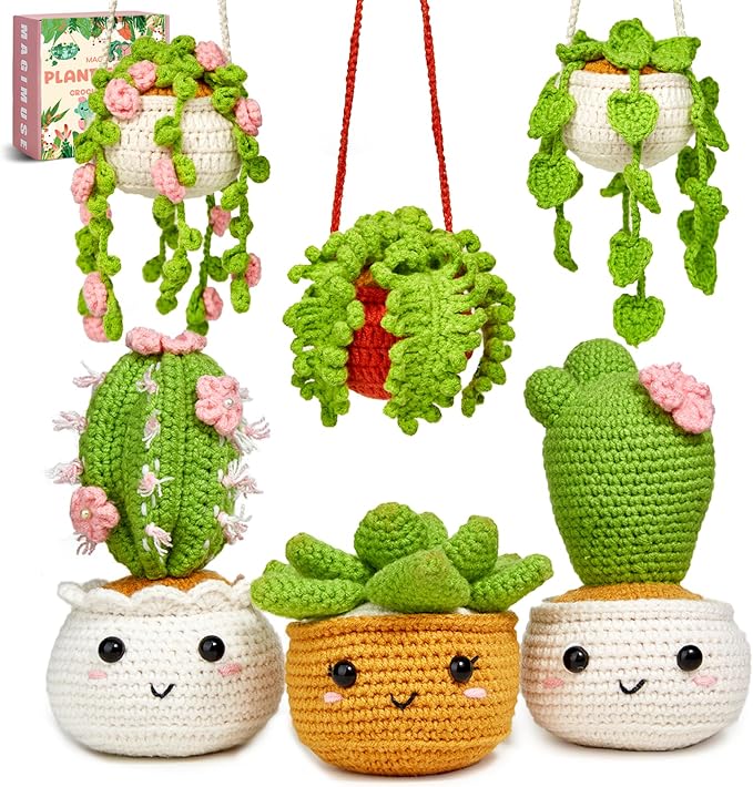 MAGIMUSE Crochet Kit for Beginners, Crochet Starter Kits, Amigurumi Craft by MAGIMUSE