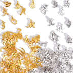 stino 200Pcs A-Z Metal Letter Charms by stino