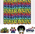 Tintnut Colorful Leopard Permanent Vinyl 8 Sheets 12x10in Adhesive Vinyl | by Tintnut
