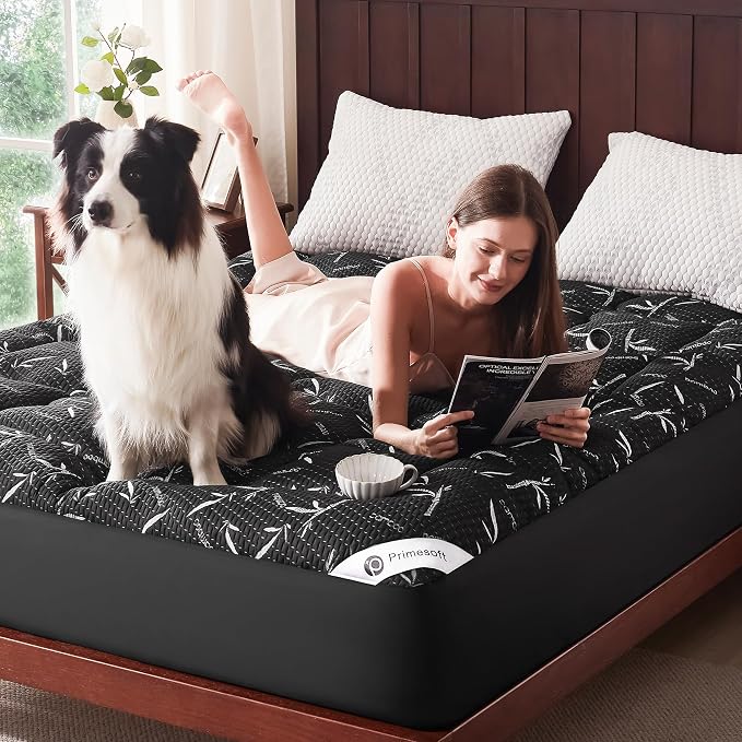 PRIMESOFT 100% WaterprooTwin Size Mattress Topper, Thick Pillow Top Mattress - Image 7