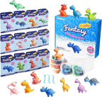 Both idea Air Dry Clay Kit, Dino Theme | 12 Packs, Non-Toxic Kids Gift | School by Bothidea
