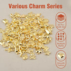 KJML DIY Cute Keychain Charms Bulk 30pcs Pendant Bracelet Charms - Image 2