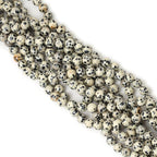 45PCS 8mm Natural Dalmatian Stone Round Loose Beads - Image 4