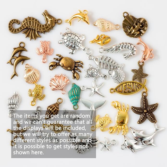 stino 100g Metal Pendant Charms - Image 3