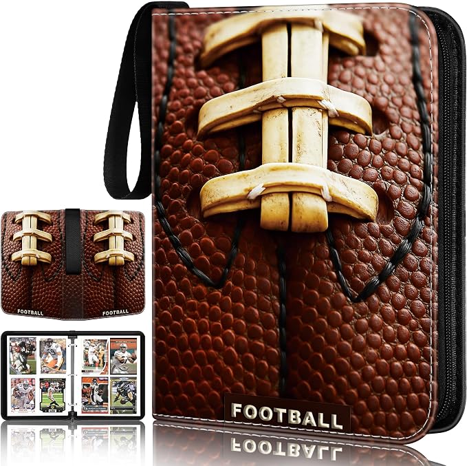 RONMONG Football Card Binder, 2025-2026 Sports Trading Card by RONMONGCardBinder