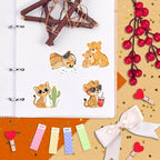 100Pcs Cheetah Stickers for Water Bottle, Laptop - Image 8