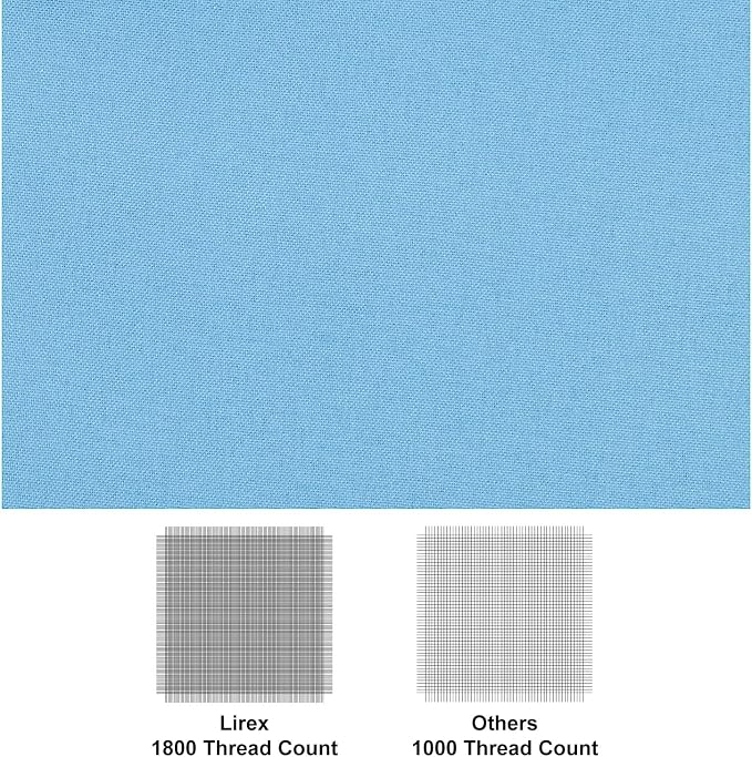 Lirex Flat Sheet, Full Size Extra Soft Brushed Microfiber 1800 Microfiber Flat - Image 2