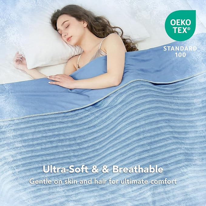GOHERO Cooling Blanket for Couples- 60"x90" Summer Cooling Throw Blanket for - Image 2