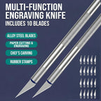 2 Pcs Craft Hobby Knife Exacto Knife - Image 2