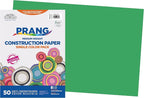 Prang Construction Paper, Holiday Green, 50 Sheets by Prang
