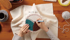 Clover Punch Needle Hoop - Image 3