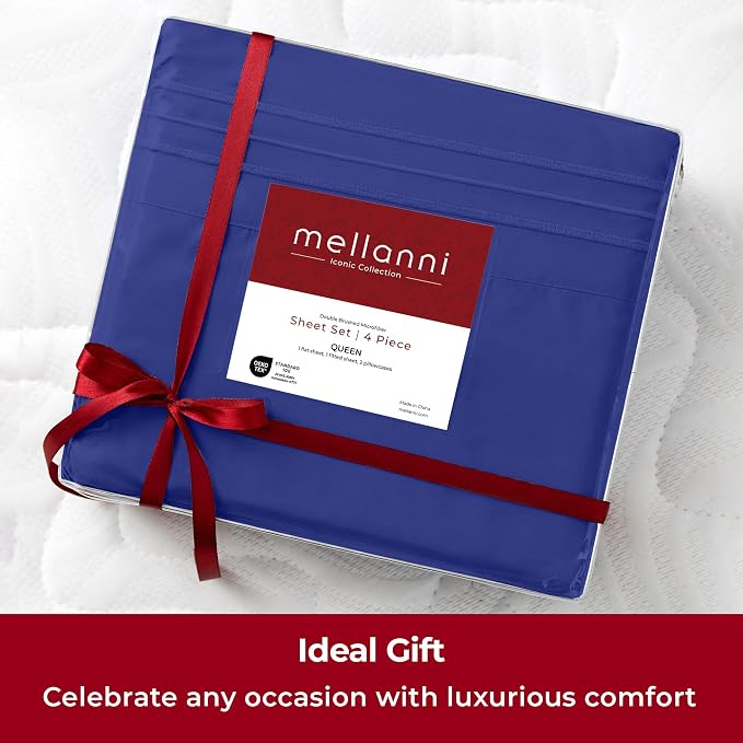 Mellanni Extra Deep Split King Sheets - Image 9