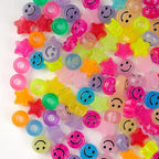 800pcs Pony Beads, Kandi Beads for Bracelets Making Kit, Hair Braids Crafts - Image 5