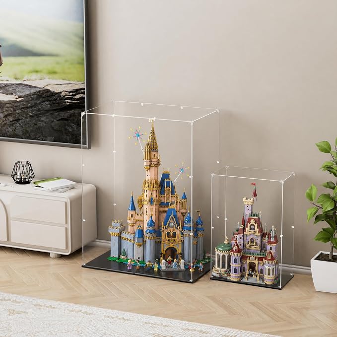 Clear Acrylic Display Case, Self-Assemble Showcase - Image 2