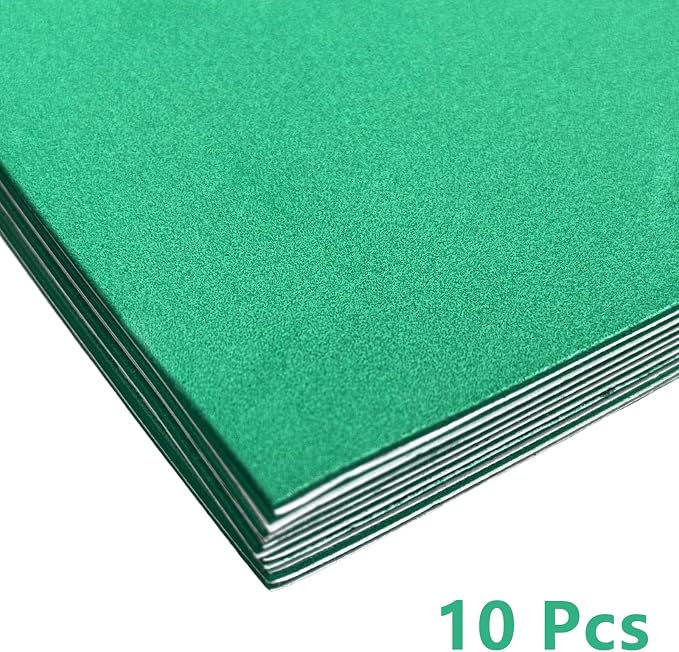 Adhesive Foam Sheets, 7x11.3 Inch Craft Eva Foam Sheets, 2mm Thick 10 Pcs - Image 2