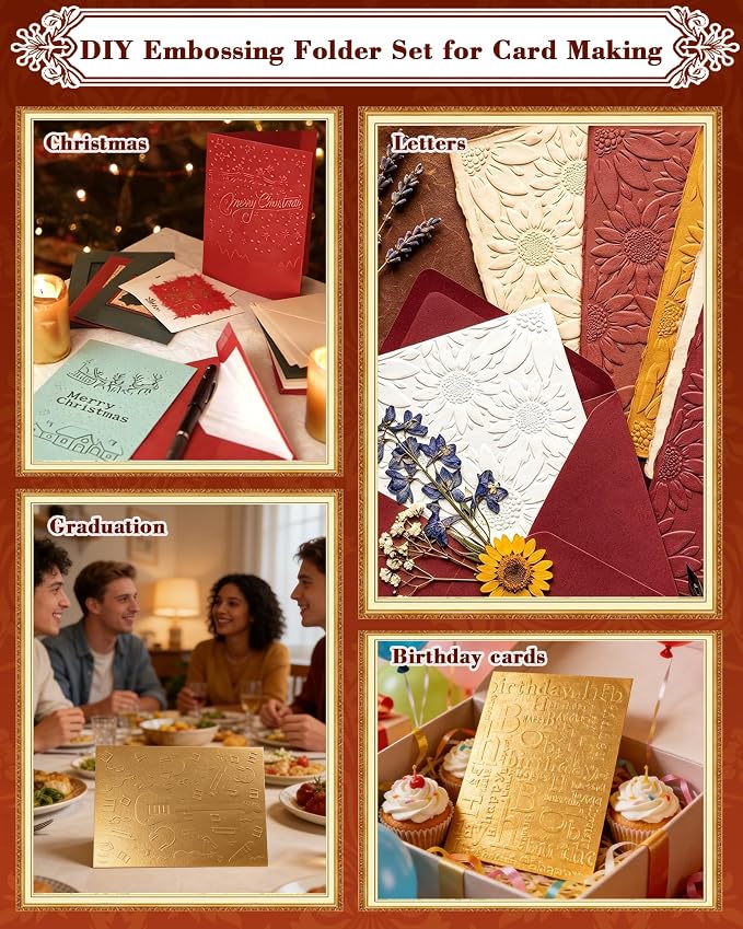FIVEIZERO 3D Sunflower Embossing Folder - Image 5