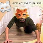 Seenelling DIY Therian Mask Kit Blank Cat Mask - Image 4