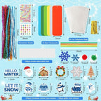 JULBEAR 36 Sets Christmas Crafts Kits - Image 2