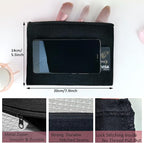 Koolmox Canvas Pouches with Zipper 8x5'', 30 pack Small Canvas Zippered Pouches - Image 2