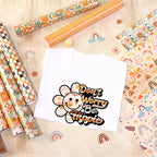 HTVSTD Boho Flower HTV Heat Transfer Vinyl 12pcs 12×10in Iron on Vinyl | Flower - Image 5