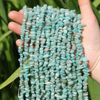 400pcs Natural Chip Stone Beads - Image 2