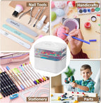 3-Layer Plastic Craft Organizers and Storage Box - Image 7