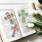 Cross Diamond Art Bookmark Kit: 8 Pcs Christian Bookmarks - Image 8