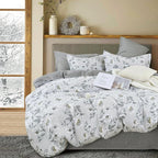 LEMIROE Floral Cotton Comforter King Size by LEMIROEBEDDING