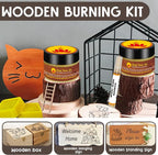 1DFAUL Wood Burn Paste Pen Kit, 4OZ Wooden Burning Gel & Wood Burn Marker | DIY - Image 7