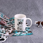 Tintnut Brown Teal Permanent Vinyl Roll 12in x 5ft Cowhide Adhesive Vinyl | - Image 6