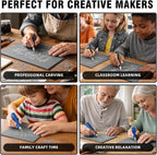 Falling in Art Professional Soft Linoleum Carving Block, 9 Inches by 12 Inches - Image 4