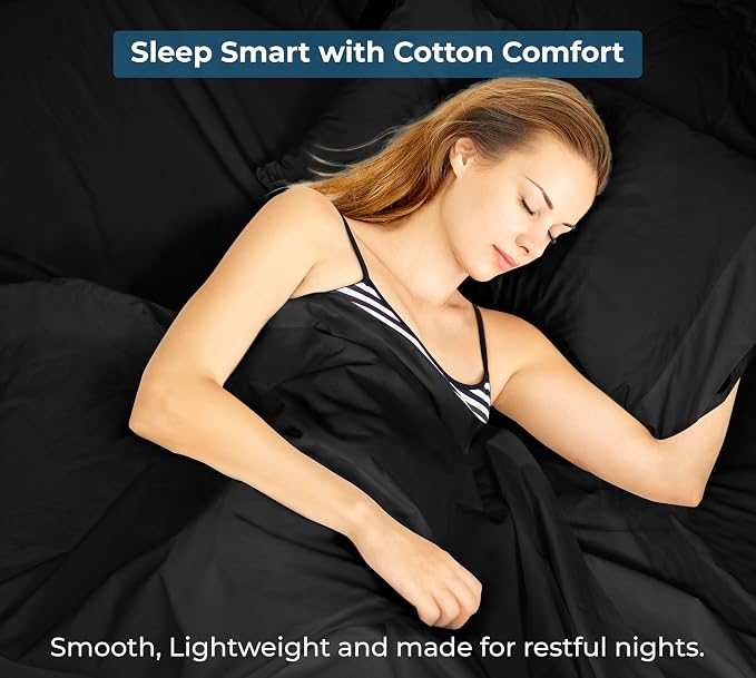 Royale Linens 100% Organic Cotton Twin XL Flat Sheet Only - Image 9