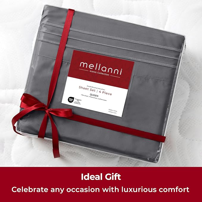 Mellanni Extra Deep California King Sheets - Image 9