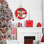 Large Size 12" Wooden Ball Ornaments to Paint, Wooden DIY Bell Blank Unfinished - Image 4