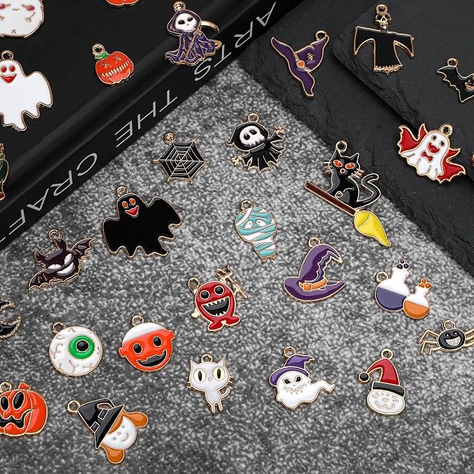 SANNIX 350Pcs Halloween Charms - Image 5