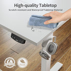 Agilestic Electric Standing Desk, 48 x 24 Inches Height Adjustable Desk - Image 5