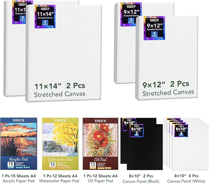 ESRICH 141PCS Deluxe Artist Painting Set, Painting Supplies - Image 5