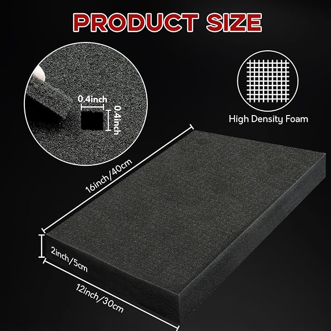 PINGMIC 4 Pack Gun Case Foam inserts - Image 2