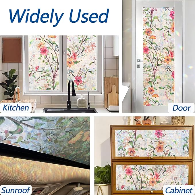 Stained Glass Window Film Decorative - Image 6