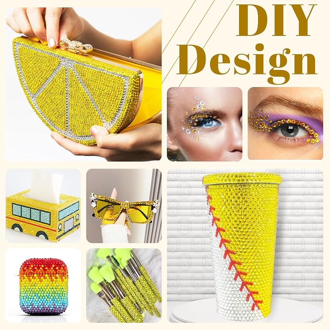 6000PCS 4mm Resin Rhinestones Bulk - Image 7