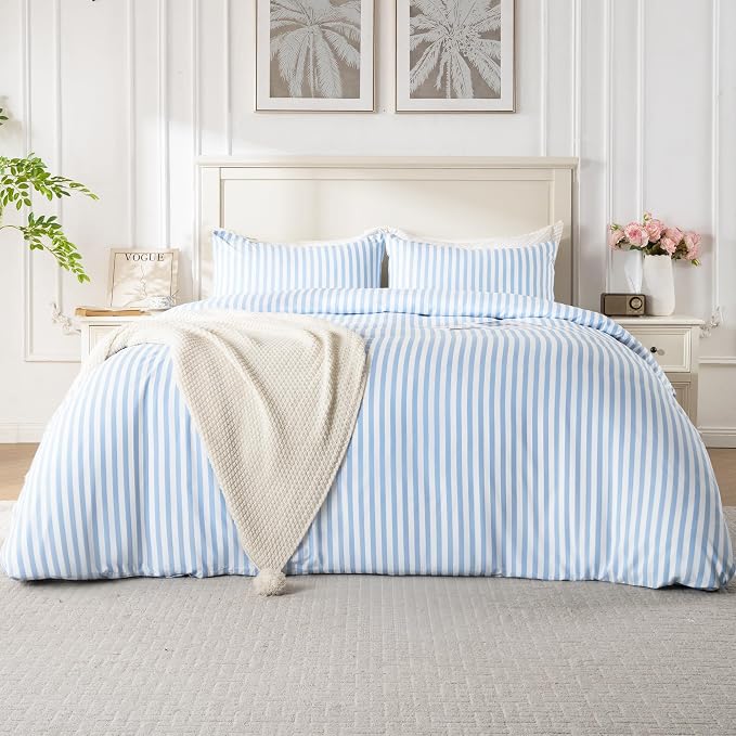 ROSE&RISY Twin Duvet Cover Set, 2 Pieces Soft Bedding Set, Breathable and by ROSERISY