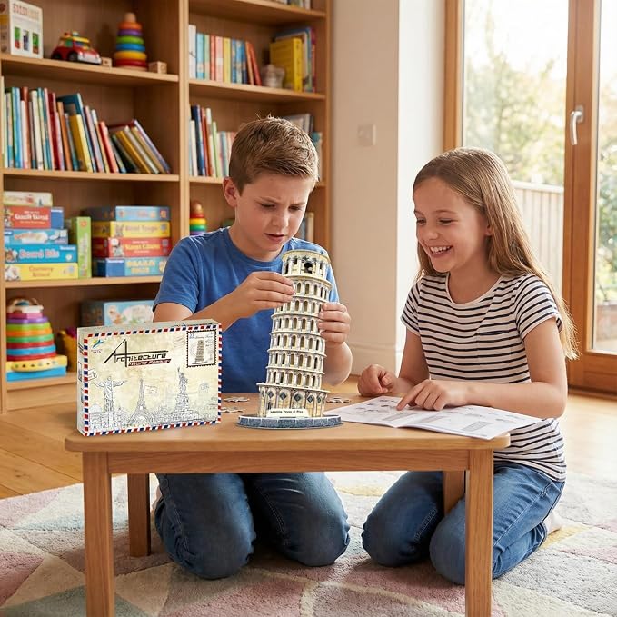 Architecture World Famous of 3D Puzzle.Build Your Own Collection of 17 Global - Image 6