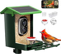 Bird Feeder with Camera Solar Powered 2K HD Video, 000+ Species AI Recognition by Heapets