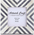 Picture Photo Frame Chevron Herringbone Art Inspired Vintage Table-Top/Wall by ArtworkCraft