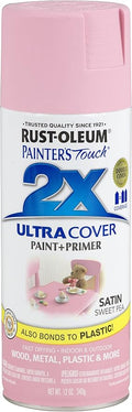 Rust-Oleum Painter's Touch 2X Ultra Cover Spray Paint, Satin Sweet Pea by Rust-Oleum